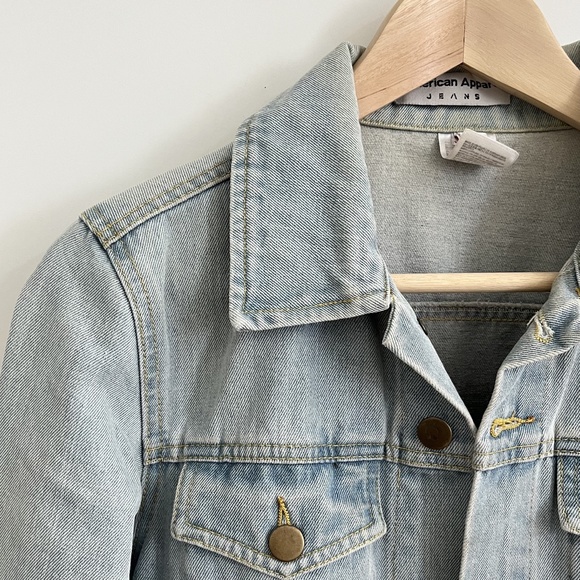 American Apparel Denim Jacket Size S - Picture 4 of 5